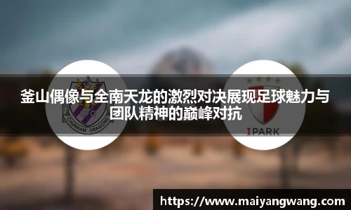 釜山偶像与全南天龙的激烈对决展现足球魅力与团队精神的巅峰对抗